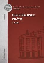 Hospodárske právo. 1. diel